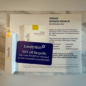 Biopelle Tensage Intensive Serum 50 SCA 50 biorepair index one 1.5ml tube